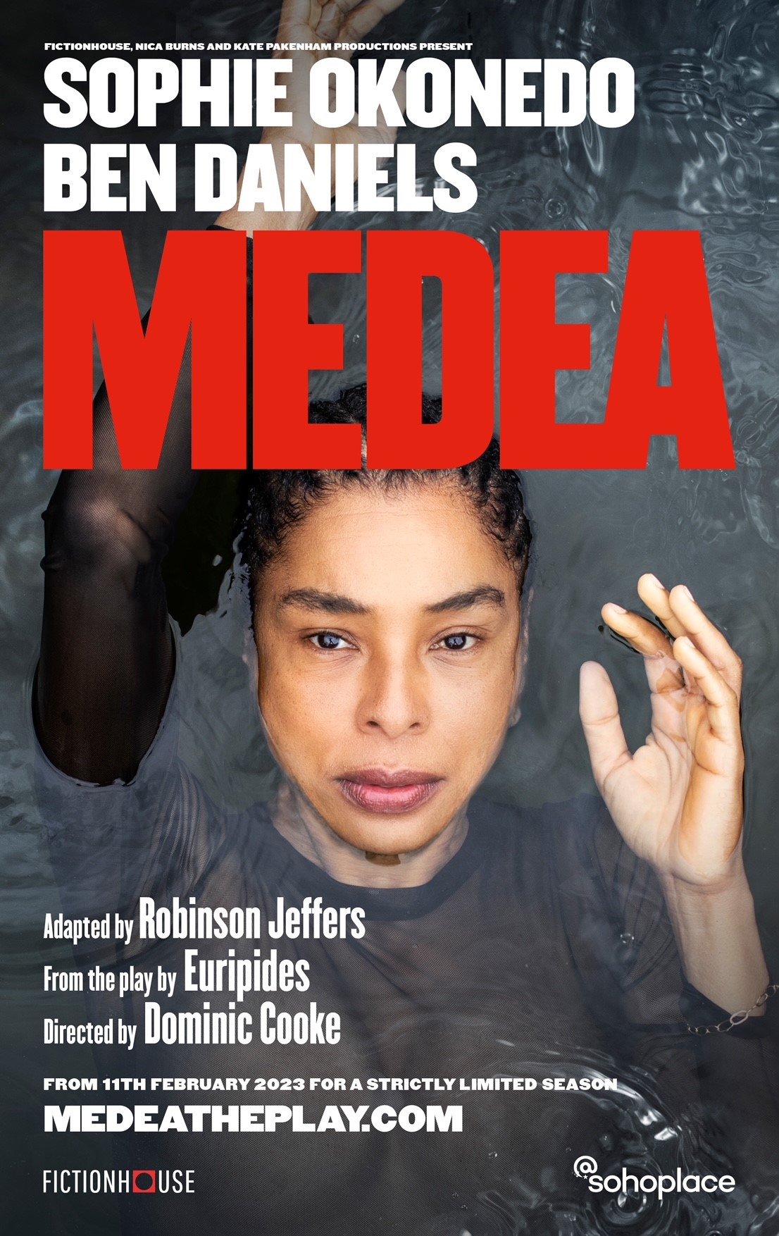 MEDEA starring Sophie Okonedo and Ben Daniels, Directed by Dominic